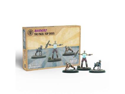 FWW NUKA WORLD RAIDERS PACK TOP DOGS Gioco Da Tavolo Modiphius