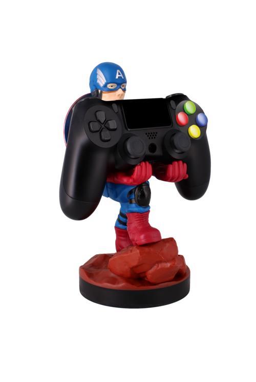Exquisite Gaming Cable Guys Captain America Personaggio da collezione Adulti e bambini - 3