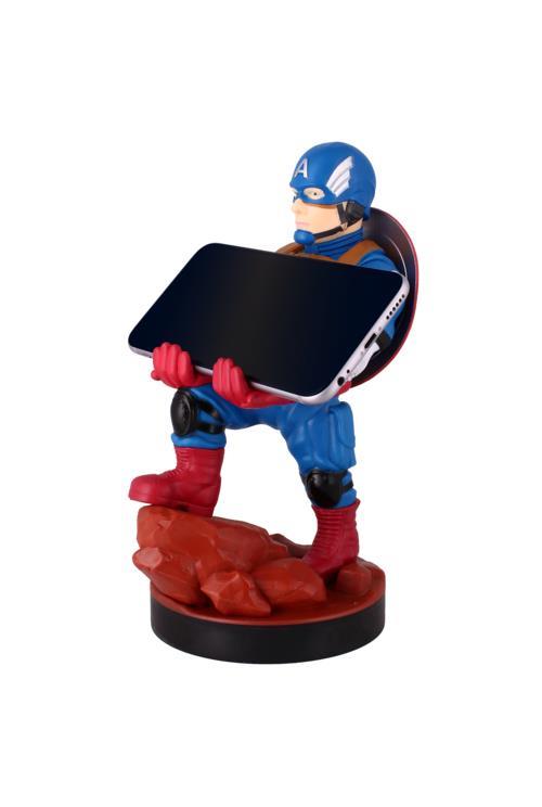 Exquisite Gaming Cable Guys Captain America Personaggio da collezione Adulti e bambini - 4