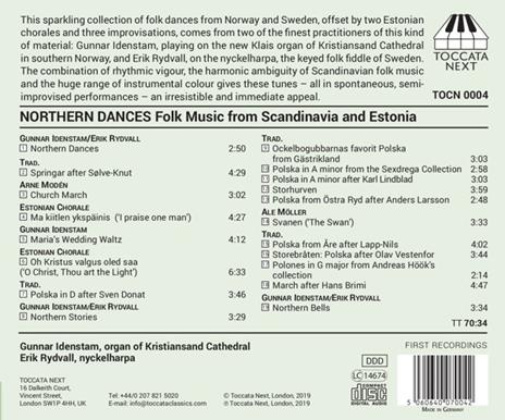 Northern Dances - CD Audio di Gunnar-Erik Rydvall Idenstam - 2
