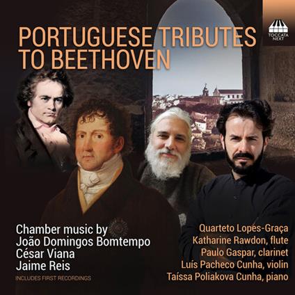 Bomtempo, Reis & Viana. Portuguese Tributes To Beethoven - CD Audio di Quarteto Lopes-Graca