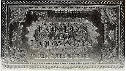 P.Derive Harry Potter Hogwarts Express Silver Plated Co