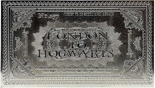 P.Derive Harry Potter Hogwarts Express Silver Plated Co