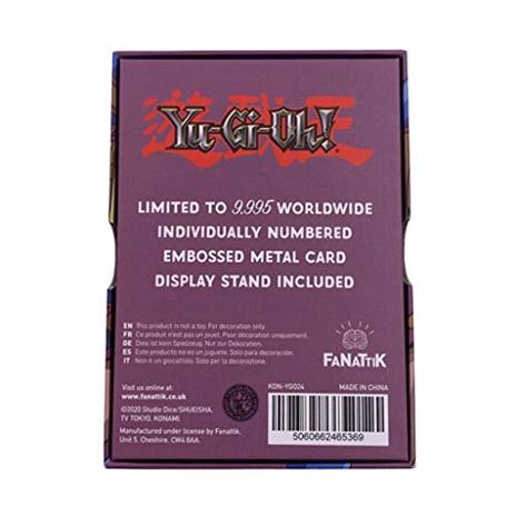 Fanattik- Yu-Gi-Oh Metal Card-Dark Magician Girl, 175756 - 4