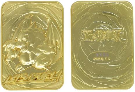 Fanattik Ygo29G Yu-Gi-Oh Metal Gold Card Collectible Replica Baby Dragon, Colore Black, 198047 - 6