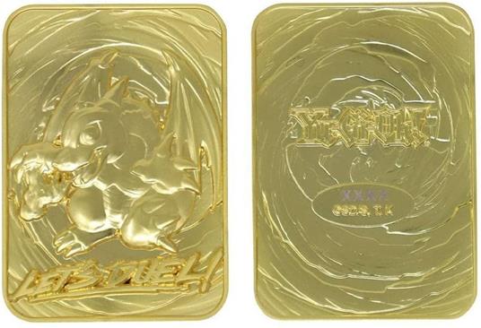 Fanattik Ygo29G Yu-Gi-Oh Metal Gold Card Collectible Replica Baby Dragon, Colore Black, 198047 - 6