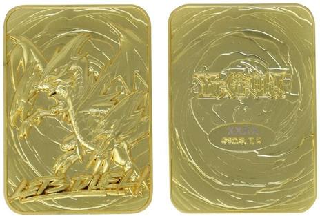 Fanattik Ygo30G Yu-Gi-Oh Metal Gold Card Collectible Replica Blue Eyes Ultimate Dragon, Colore Black, 198048 - 6