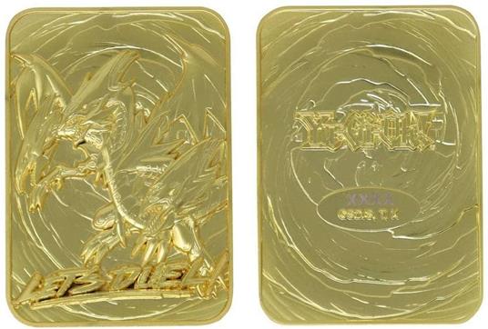 Fanattik Ygo30G Yu-Gi-Oh Metal Gold Card Collectible Replica Blue Eyes Ultimate Dragon, Colore Black, 198048 - 6