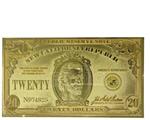 Fallout: New Vegas Replica New California Republik 20 Dollar Bill (gold Plated) FaNaTtik