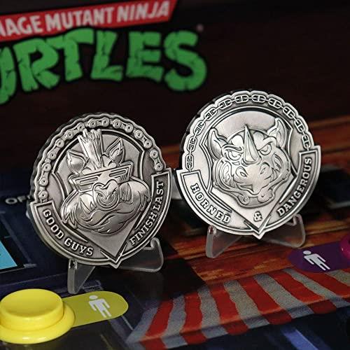Fanattik V-Turt1 Teenage Mutant Ninja Turtles Medallions Set Bad Guy