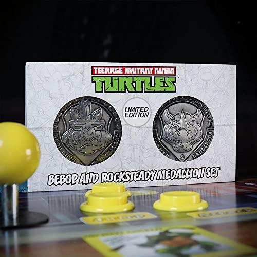Fanattik V-Turt1 Teenage Mutant Ninja Turtles Medallions Set Bad Guy - 2