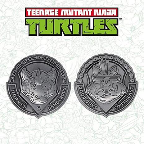 Fanattik V-Turt1 Teenage Mutant Ninja Turtles Medallions Set Bad Guy - 3