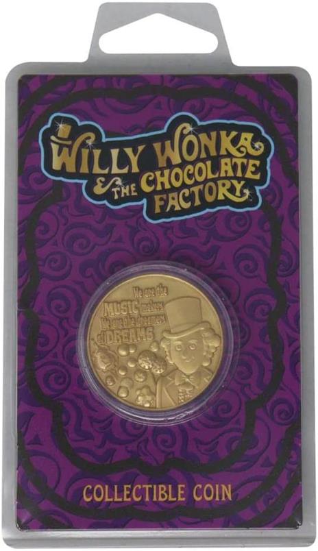 Willy Wonka & The Chocolate Factory Collectable Coin Dreamers Edizione Limitata Fanattik - 3