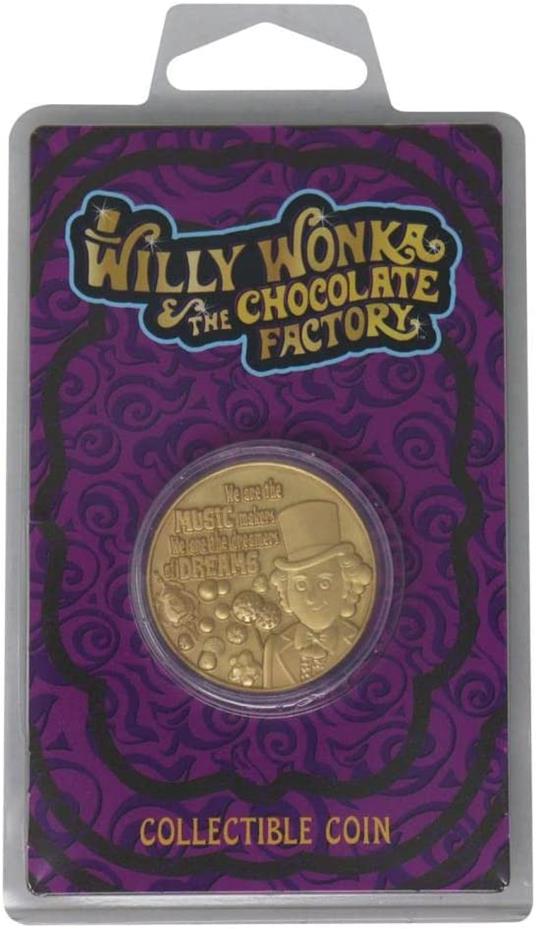 Willy Wonka & The Chocolate Factory Collectable Coin Dreamers Edizione Limitata Fanattik - 3