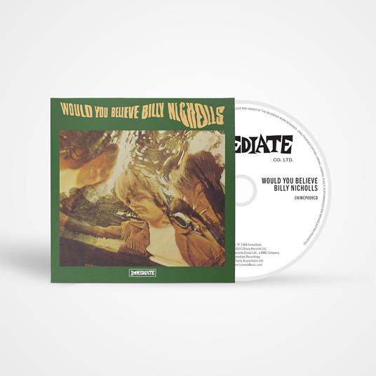 Would You Believe - CD Audio di Billy Nicholls