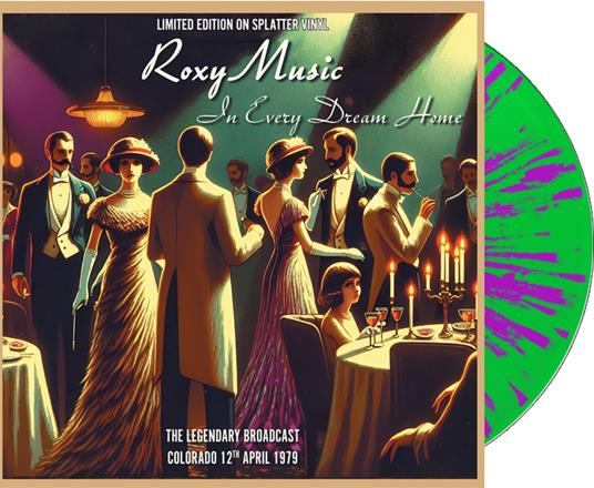 Colorado 1979 (Splatter Vinyl) - Vinile LP di Roxy Music