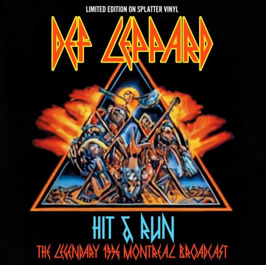 Hit & Run (Splatter Vinyl) - Vinile LP di Def Leppard