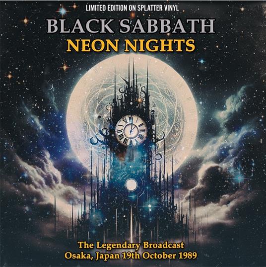 Neon Nights (Splatter Vinyl) - Vinile LP di Black Sabbath