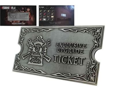 Resevil4 Metal Esclusiva Upgrade Ticket Replica Fanattik