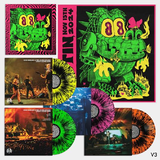 Live In Austin (4 Colorvinyl) - Vinile LP di King Gizzard & the Lizard Wizard