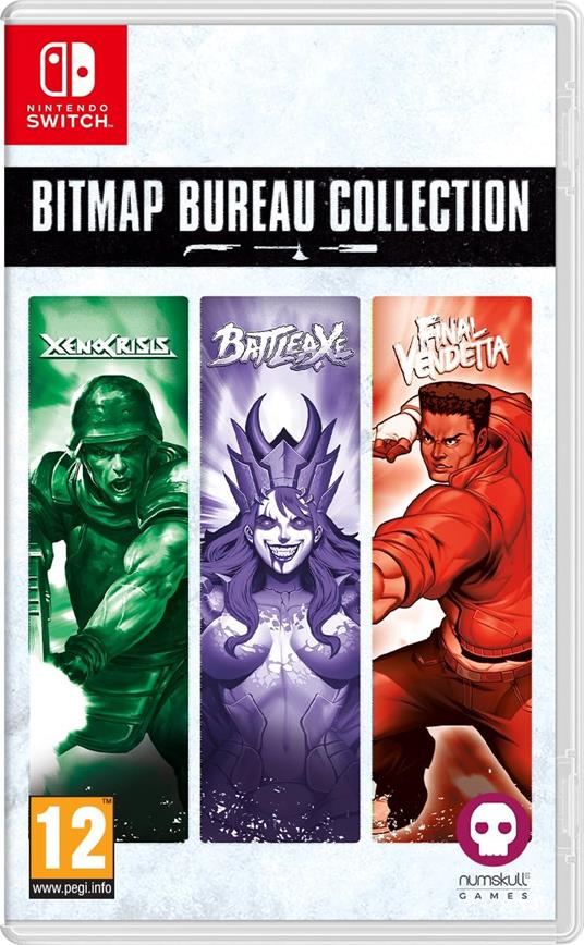 Bitmap Bureau Collection - Nintendo Switch Raccolta 3 Giochi EU Con Italiano