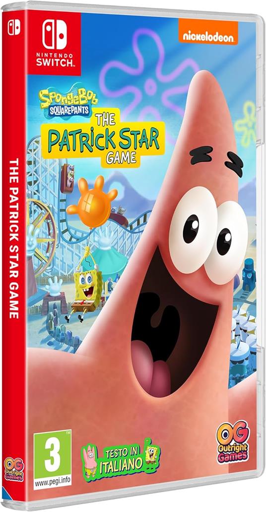 Spongebob Squarepants: The Patrick Star Game - SWITCH