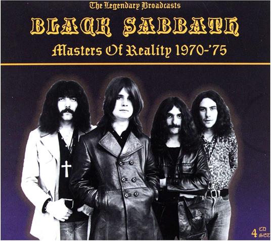 Masters Of Reality (4 Cd) - CD Audio di Black Sabbath