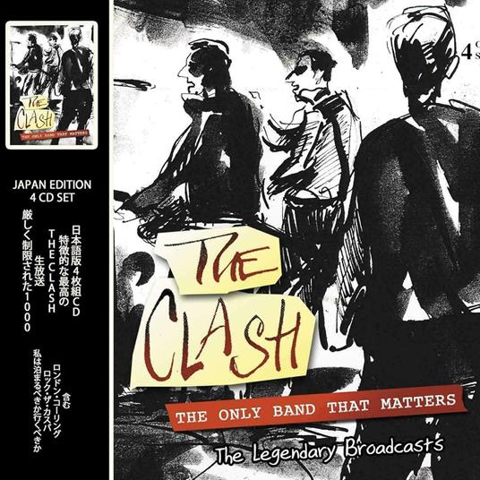 The Only Band That Matters (4 Cd) - CD Audio di Clash