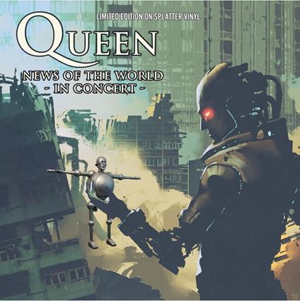 News Of The World - In Concert (Splatter Vinyl) - Vinile LP di Queen