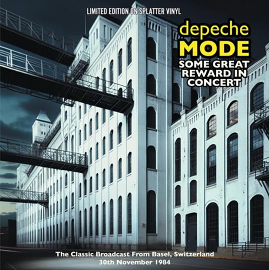Some Great Reward In Concert (Splatter Vinyl) - Vinile LP di Depeche Mode