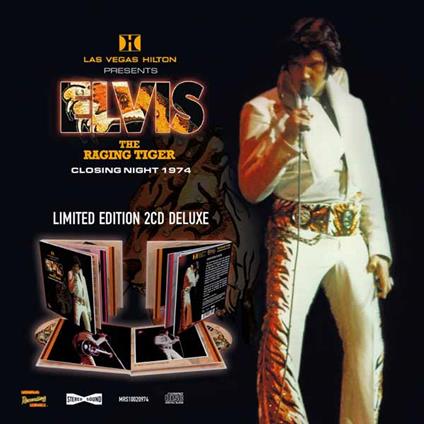 Las Vegas - The Raging Tiger Closing Night 1974 - CD Audio di Elvis Presley