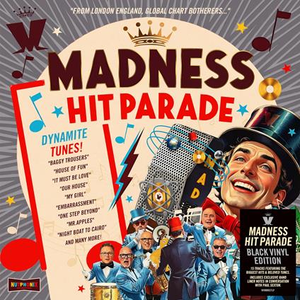 Hit Parade (Standard Edt. - Classic Black) - Vinile LP di Madness