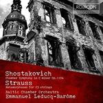 Leducq-Barome dirige Shostakovich e Strauss