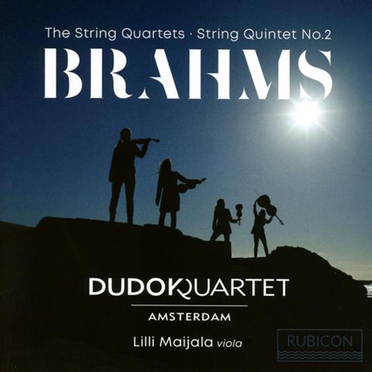 Streichqartette 1-3 - Streichquintett Nr. 2 - CD Audio di Johannes Brahms,Dudok Quartet Amsterdam