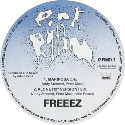 Mariposa / Alone - Vinile LP di Freeez