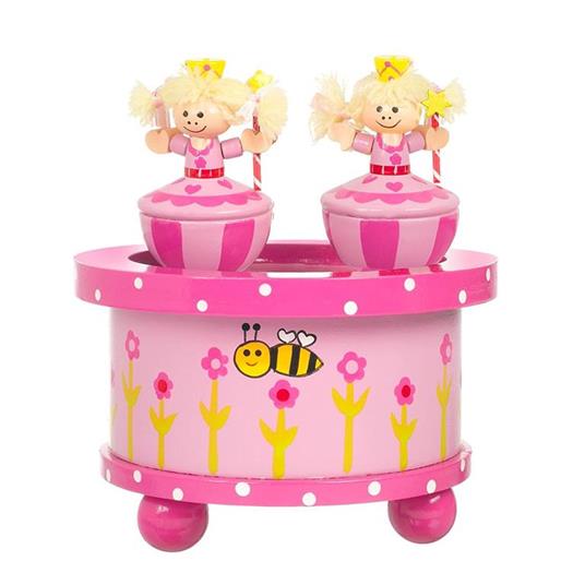 Music Box Danza Mimi Fata Ragazze Musicale Vivaio Regalo Carillon in Legno