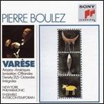 Ionisation - Ameriques - Density - CD Audio di Pierre Boulez,Edgar Varèse,New York Philharmonic Orchestra,Ensemble InterContemporain