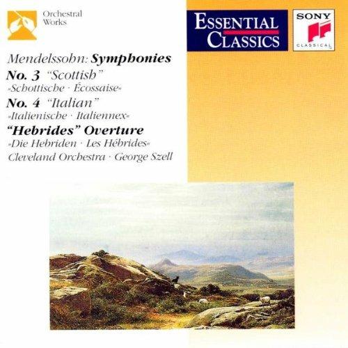 Felix Mendelssohn - Symphonies 3 and 4 - CD Audio