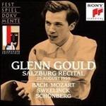 Salzburg Recital 25 August 1959 - CD Audio di Glenn Gould
