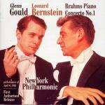 Concerto per pianoforte n.1 - CD Audio di Leonard Bernstein,Johannes Brahms,Glenn Gould,New York Philharmonic Orchestra