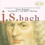 Sonate e Partite per flauto complete - CD Audio di Johann Sebastian Bach,Gustav Leonhardt,Frans Brüggen,Anner Bylsma
