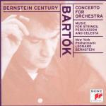 Concerto per orchestra - Musica per archi percussioni e celesta - CD Audio di Leonard Bernstein,Bela Bartok
