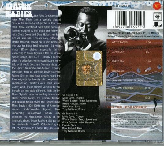 Water Babies - CD Audio di Miles Davis - 2