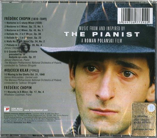 The Pianist (Colonna sonora) - CD Audio - 2