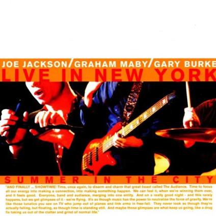 Summer in the City - Live in New York - CD Audio di Joe Jackson