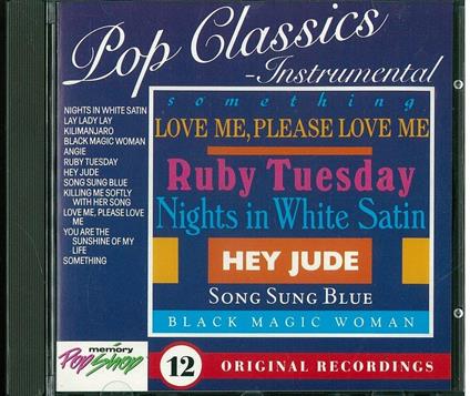 Pop Classics (Instrumental) - CD Audio