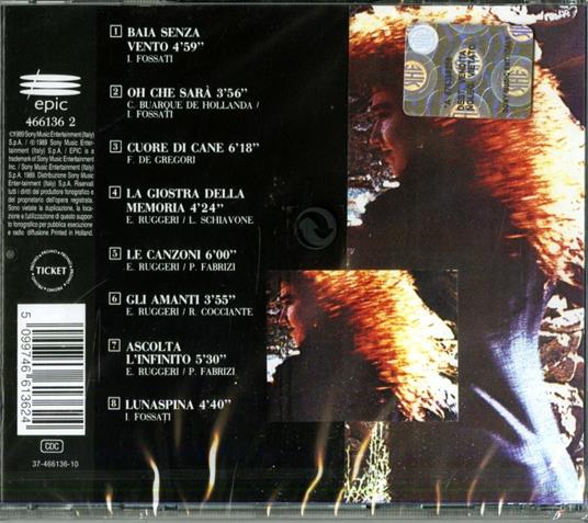 Di terra e di vento - CD Audio di Fiorella Mannoia - 2