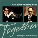 Together. The Complete Studio Recordings - CD Audio di Chet Baker,Paul Desmond
