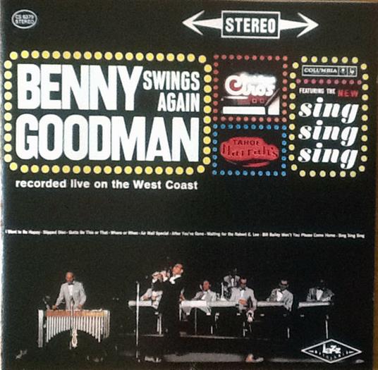 Swings Again - CD Audio di Benny Goodman