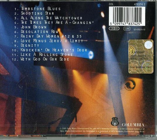 Unplugged - CD Audio di Bob Dylan - 2